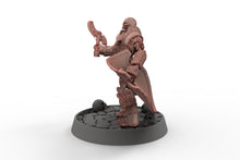 Charger l&#39;image dans la galerie, Undead - Skeleton Lieutenant of the Pale Guard, The Unliving Horde of Dreadmarsh, daybreak miniatures
