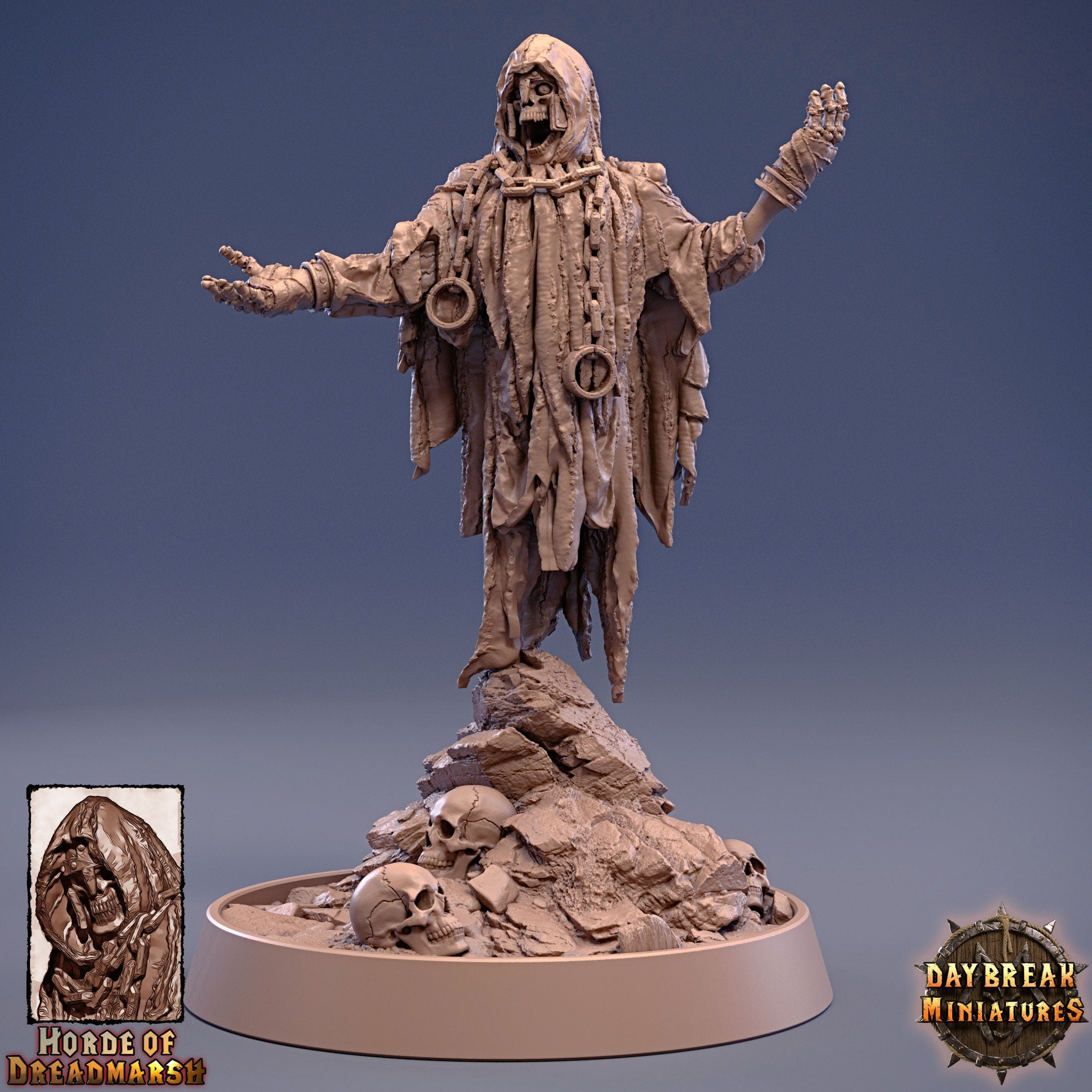 Undead - The Hungerpriest of Dreadmarsh, The Unliving Horde of Dreadmarsh, daybreak miniatures