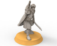 Load image into Gallery viewer, Harad - Desert warriors, southern men bow, Berber nomads, Harad Bedouin Arabs Sarazins miniatures for wargame D&amp;D, Lotr...
