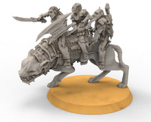 Load image into Gallery viewer, Goblin cave - Goblin warg riders marauders warriors with bows and swords, Dwarf mine, Middle rings miniatures pour wargame D&amp;D, SDA...
