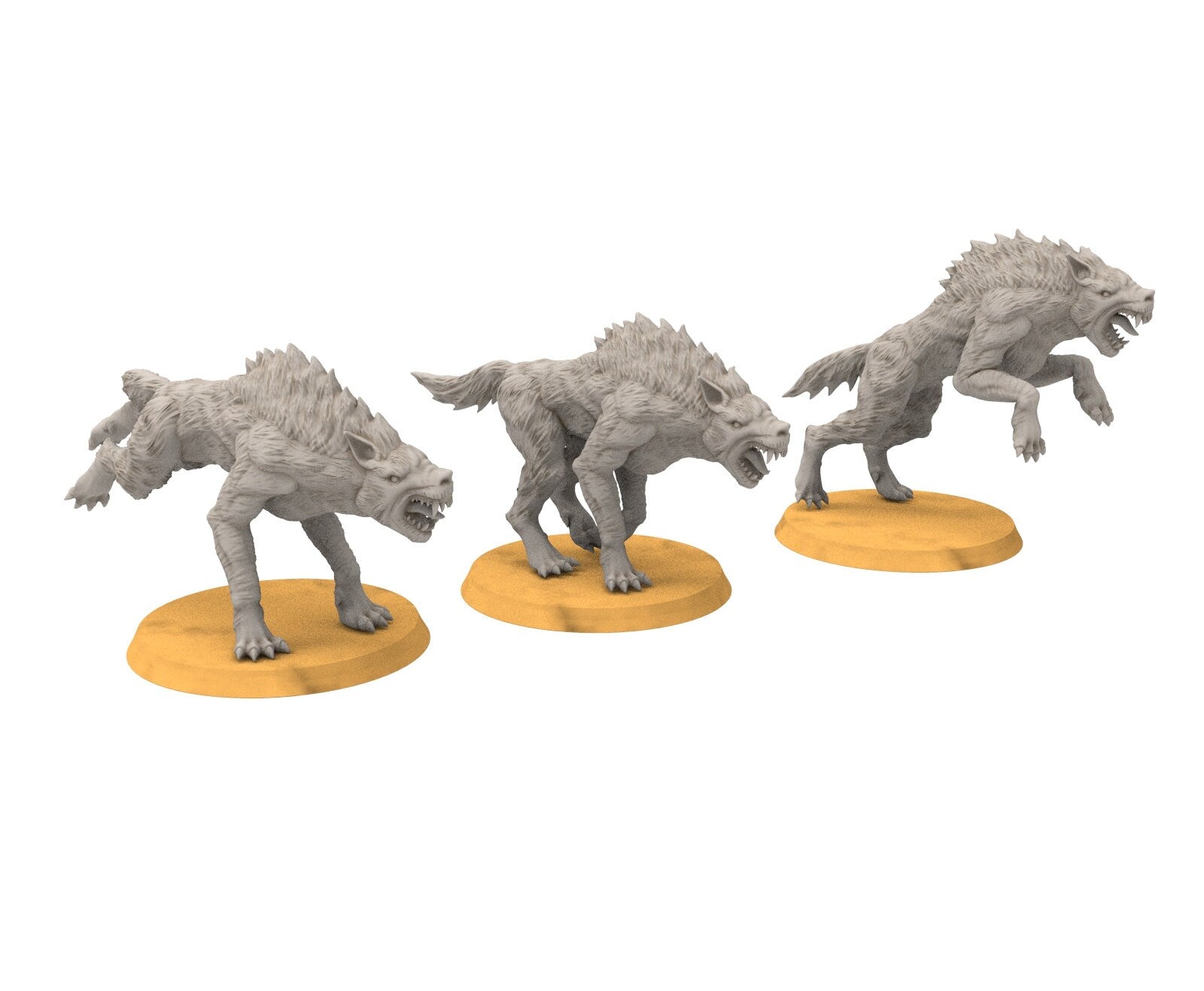 Goblin cave - Goblin warg riders warriors mixed, Dwarf mine, Middle rings miniatures pour wargame D&D, SDA...