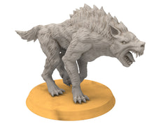 Charger l&#39;image dans la galerie, Goblin cave - Tamed Warg wolves, Dwarf mine, Middle rings miniatures pour wargame D&amp;D, SDA...
