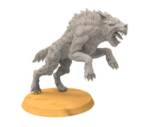 Charger l&#39;image dans la galerie, Goblin cave - Tamed Warg wolves, Dwarf mine, Middle rings miniatures pour wargame D&amp;D, SDA...
