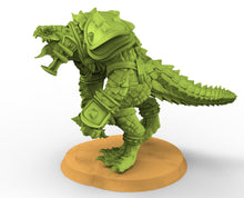 Charger l&#39;image dans la galerie, Lost temple - Caiman large player lizardmen usable for Fantasy football
