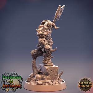 Wild hunters - Mikas Overthane, The Order of Greybone, daybreak miniatures