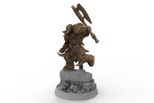 Load image into Gallery viewer, Wild hunters - Mikas Overthane, The Order of Greybone, daybreak miniatures
