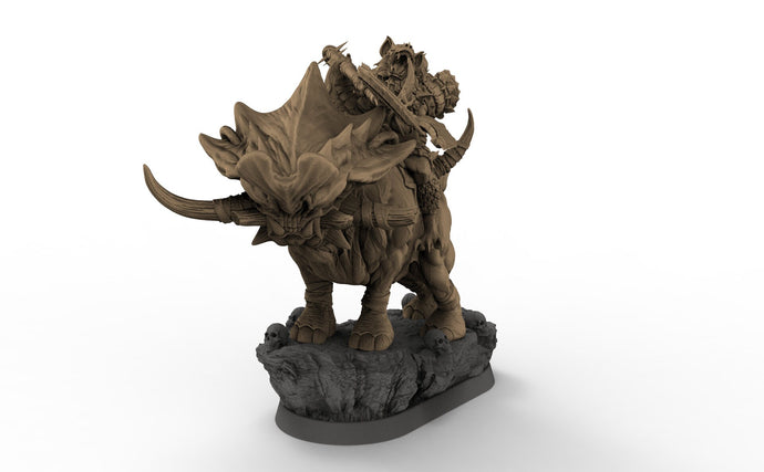 Gouch on Grinderwulf, The Gnolls of Blood Forest, daybreak miniatures