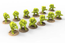 Charger l&#39;image dans la galerie, Green Skin - Orc Marauders Shooter Monopose Pack
