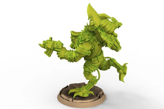 Green Skin - Big Boss Orc Jetpack Ladz