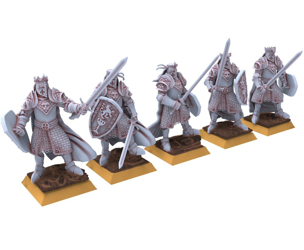 Arthurian Knights - Forlons Bastards usable for Oldhammer, king of wars, 9th age