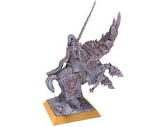 Charger l&#39;image dans la galerie, Arthurian Knights - Duc on Pegasus usable for Oldhammer, king of wars, 9th age
