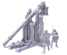 Charger l&#39;image dans la galerie, Arthurian Knights - Trebuchet usable for Oldhammer, king of wars, 9th age
