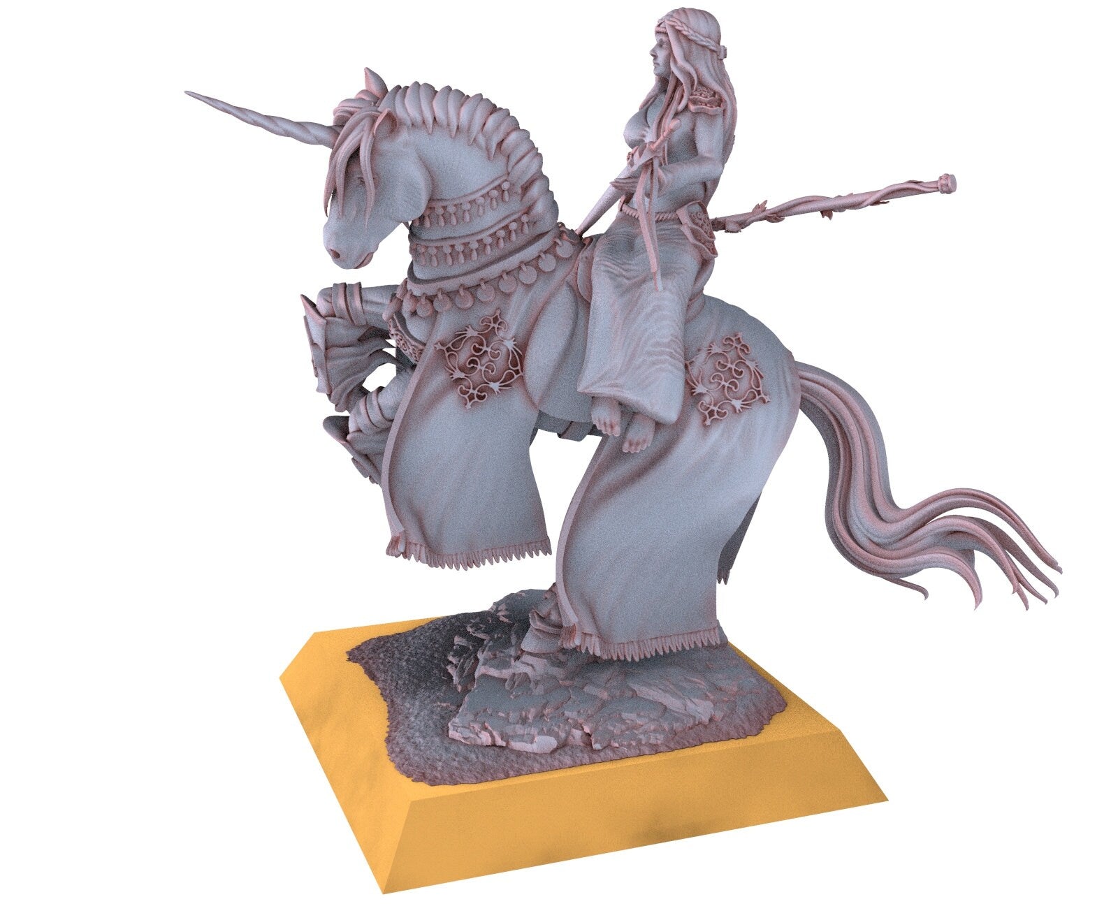 Arthurian Knights - Morgana damsel witch usable for Oldhammer, king of wars, 9th age