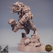 Charger l&#39;image dans la galerie, Beastmen - Kraakah, The Rawmen of Haarkanjaka, daybreak miniatures
