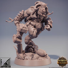 Charger l&#39;image dans la galerie, Beastmen - Kraakah, The Rawmen of Haarkanjaka, daybreak miniatures
