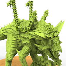 Load image into Gallery viewer, Lost temple - Hueitechatl lizardmen from the East usable for Oldhammer, battle, king of wars, 9th age
