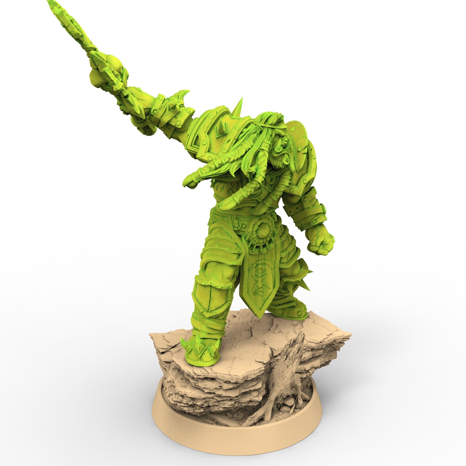 Green Skin - Damma Blacker, The Powerbrokers of the Void, daybreak miniatures