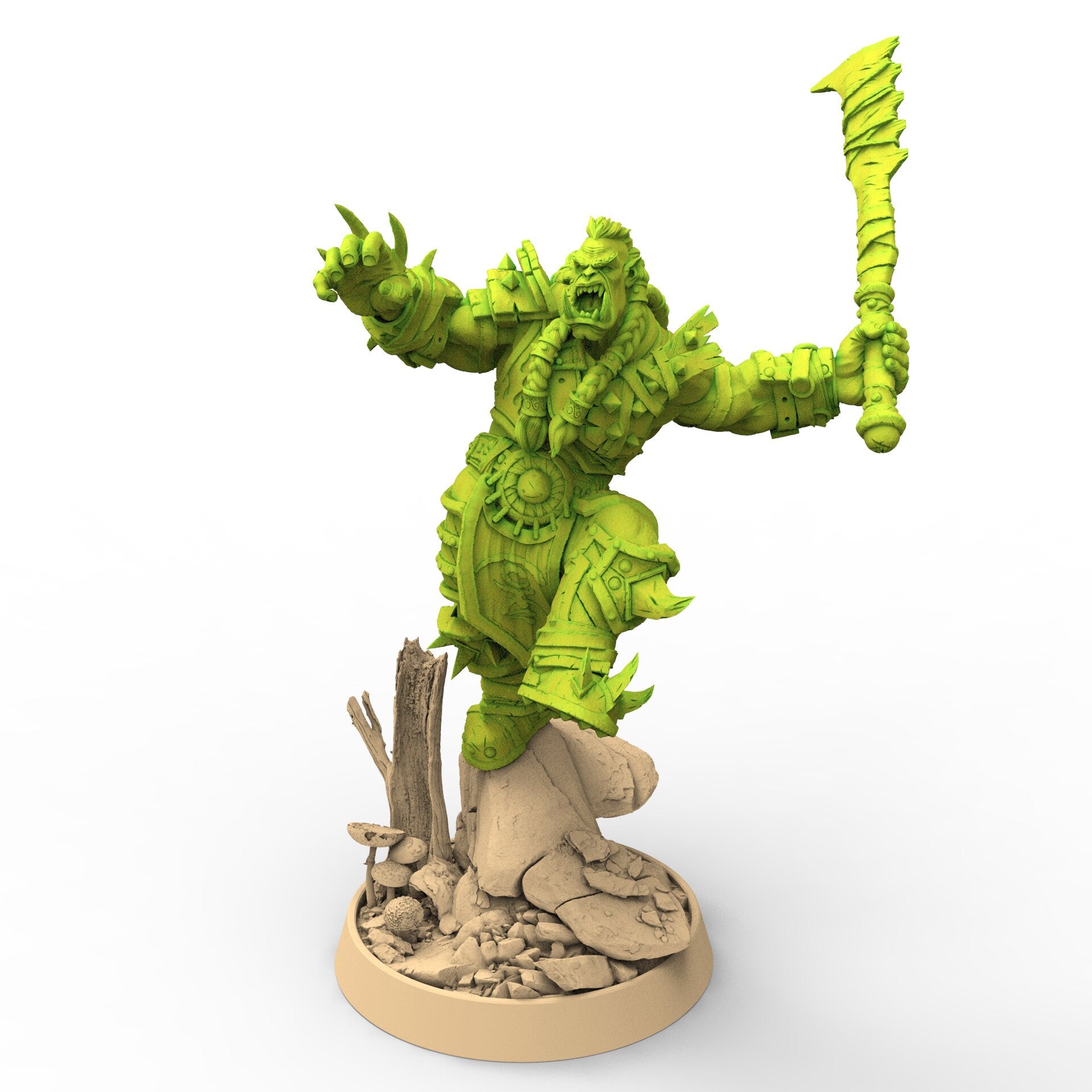 Green Skin - Helgor Haim, The Powerbrokers of the Void, daybreak miniatures