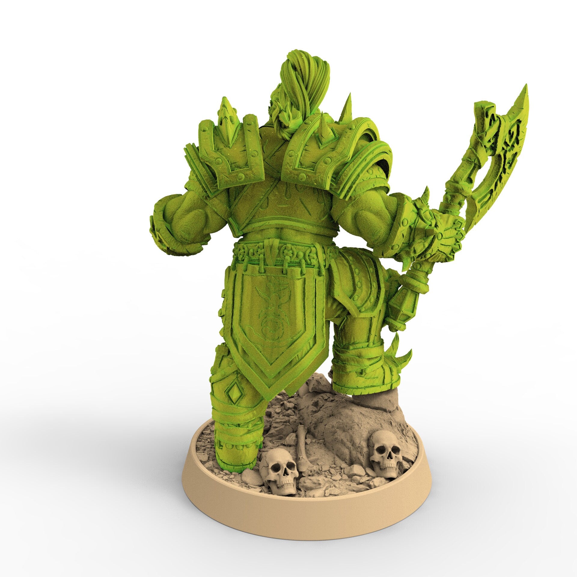 Green Skin - Lord Primo Bataille, The Powerbrokers of the Void, daybreak miniatures