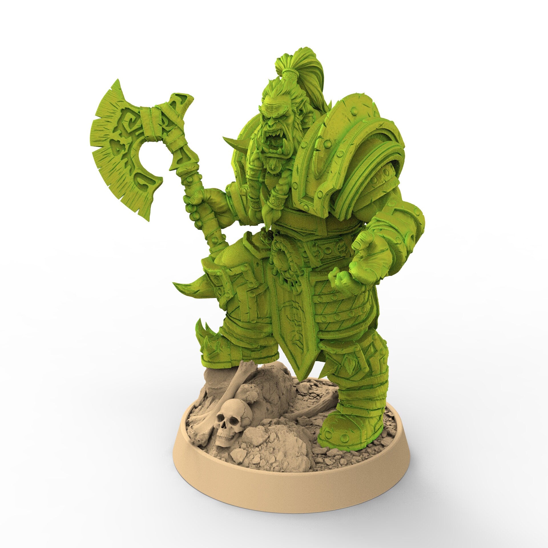 Green Skin - Lord Primo Bataille, The Powerbrokers of the Void, daybreak miniatures