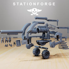 Charger l&#39;image dans la galerie, Grimguard - Artillery, mechanized infantry, post apocalyptic empire, usable for tabletop wargame.
