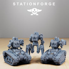 Charger l&#39;image dans la galerie, Scavenger Volatiles, mechanized infantry, post apocalyptic empire, usable for tabletop wargame.
