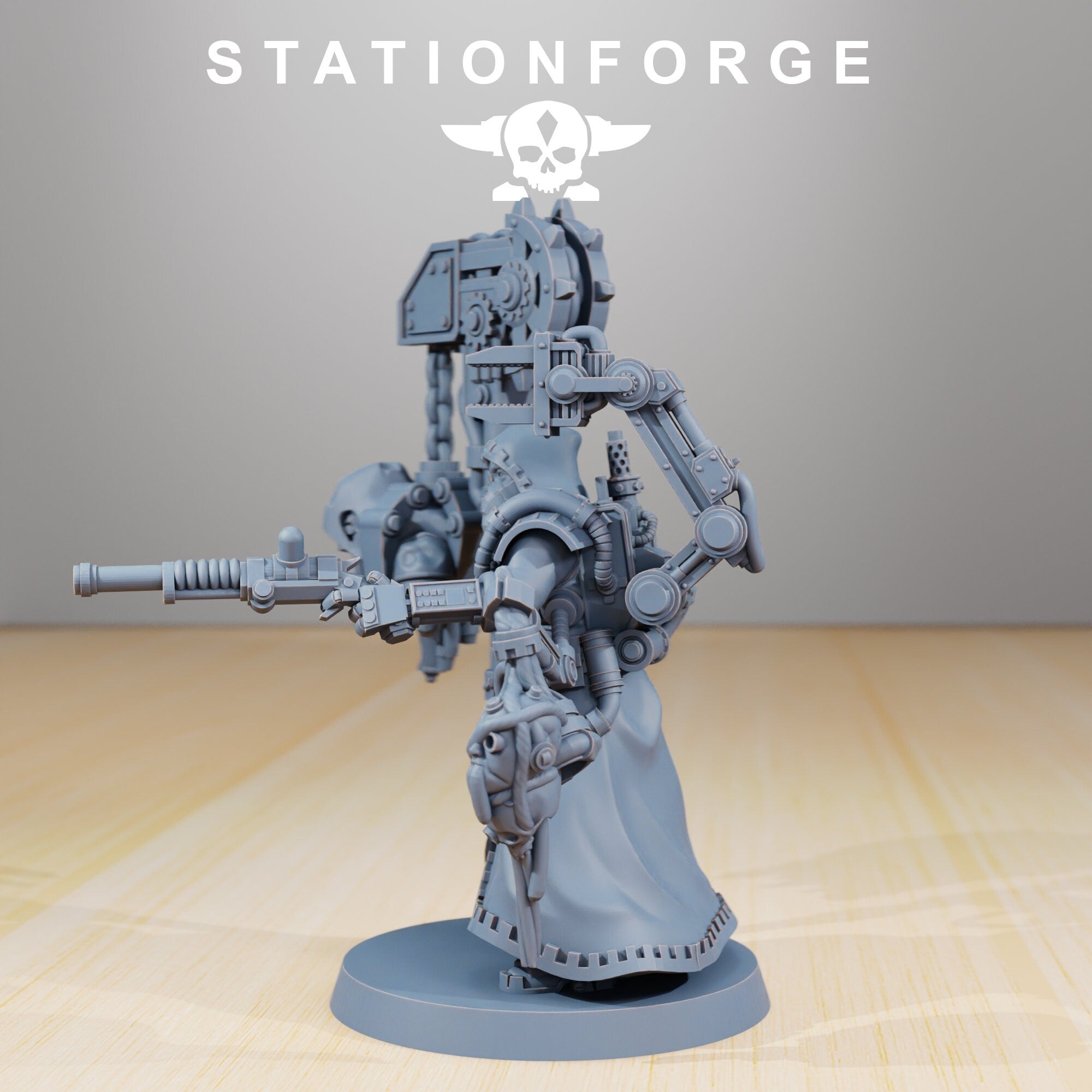 Scavenger Scrapper, mechanized infantry, post apocalyptic empire, usable for tabletop wargame.