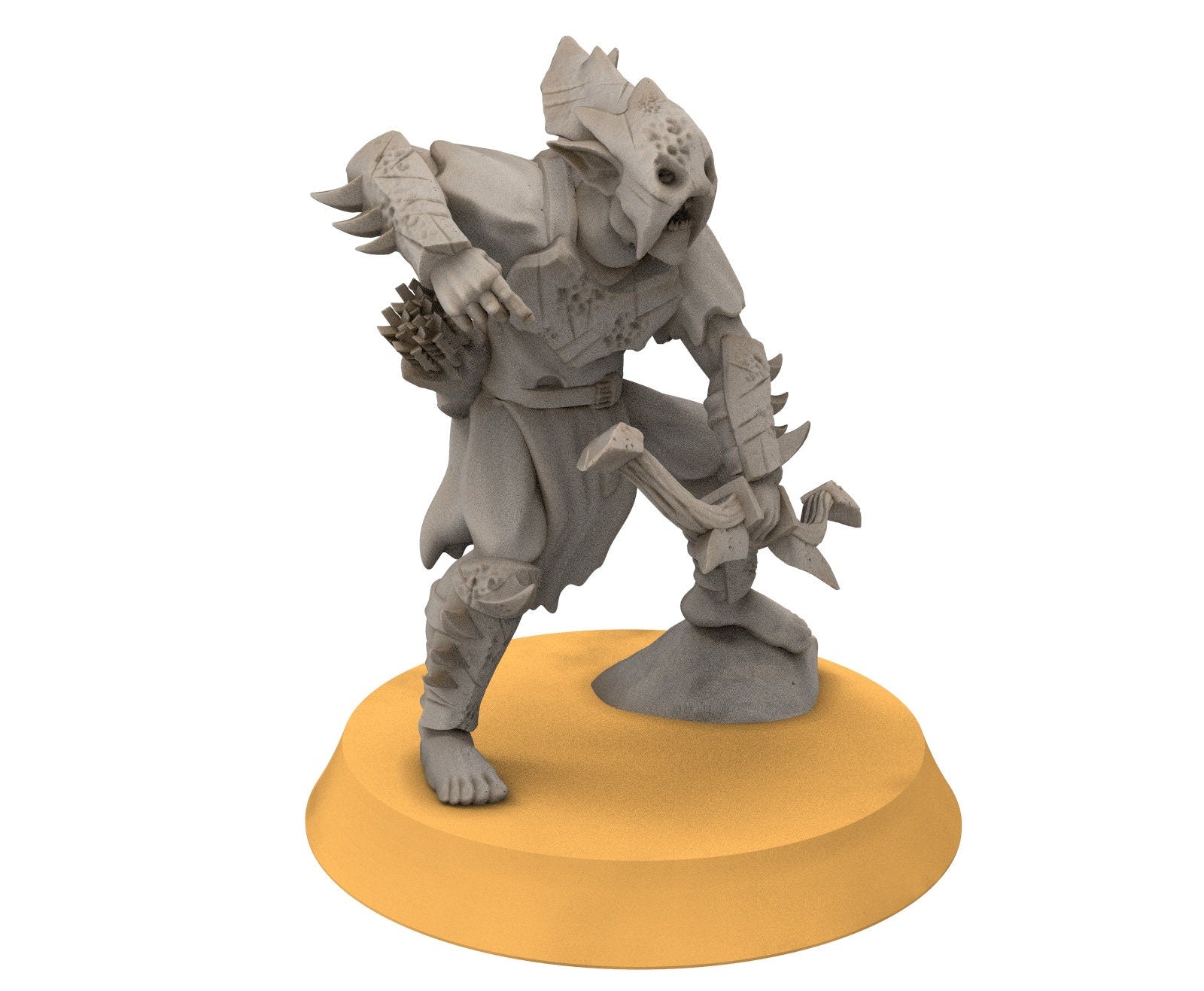 Goblin cave - Goblin warriors with bows, Dwarf mine, Middle rings miniatures pour wargame D&D, SDA...