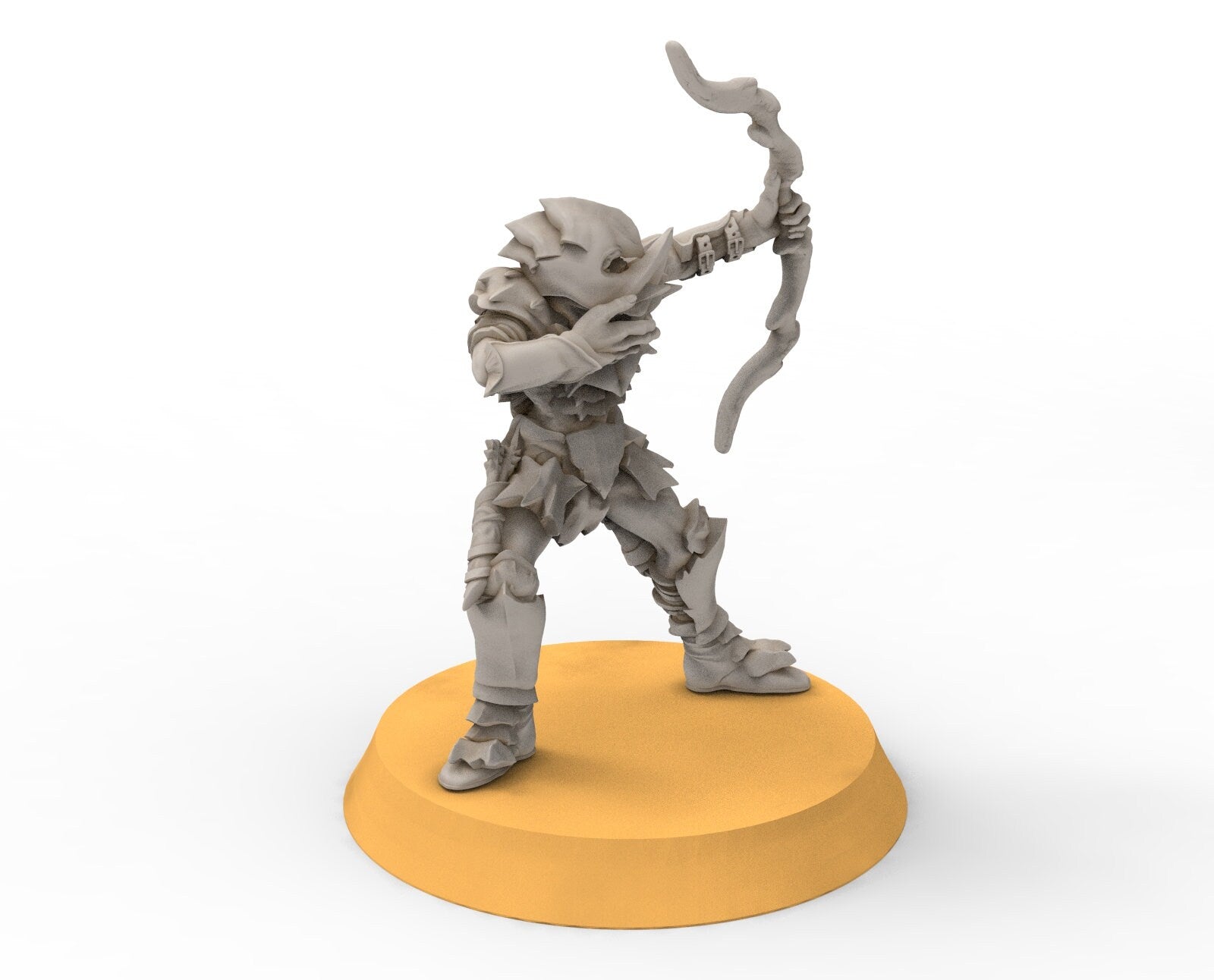 Goblin cave - Goblin warriors with swords bows and spears, Dwarf mine, Middle rings miniatures pour wargame D&D, SDA...