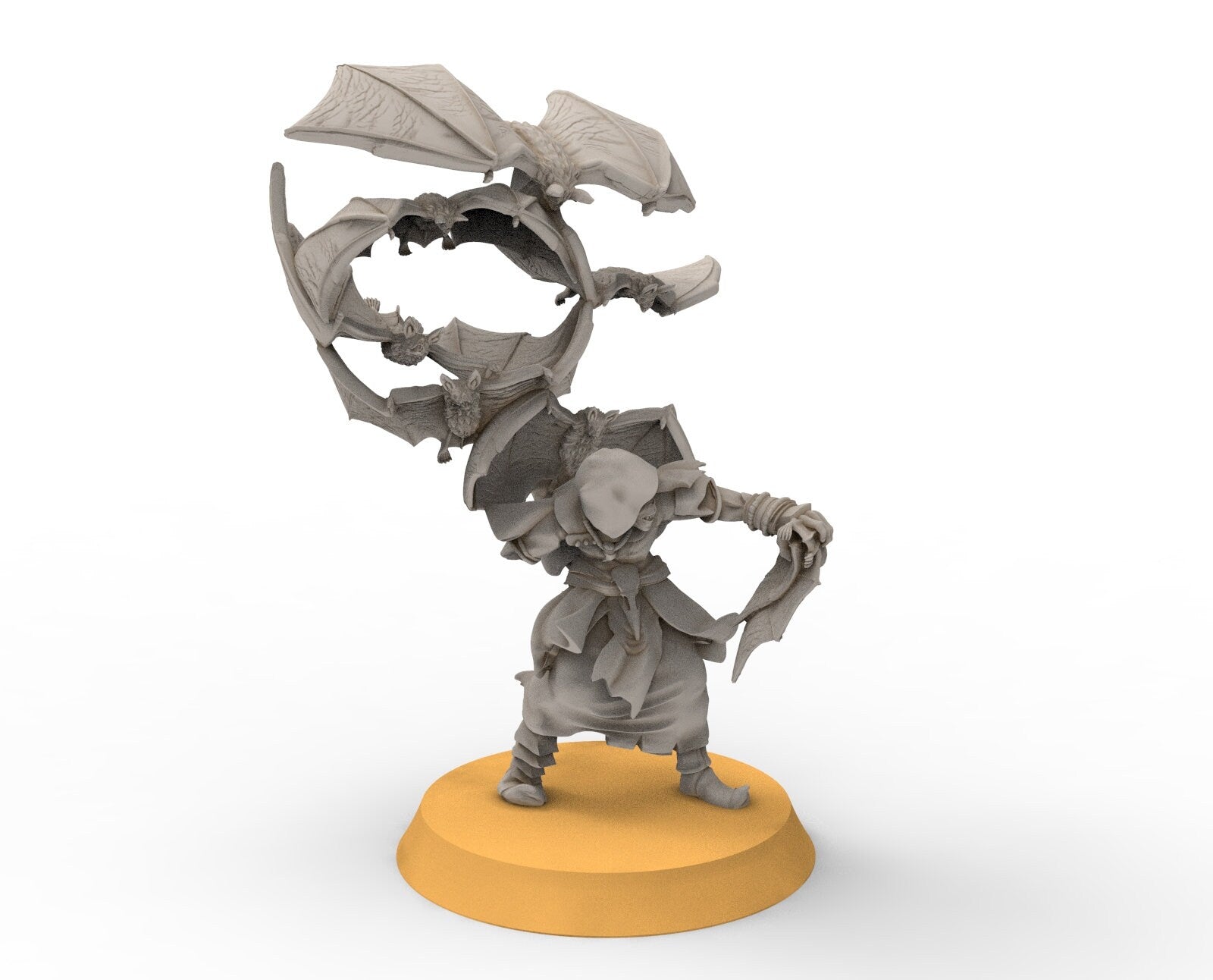 Goblin cave - Goblin Shaman, Dwarf mine, Middle rings miniatures pour wargame D&D, SDA...