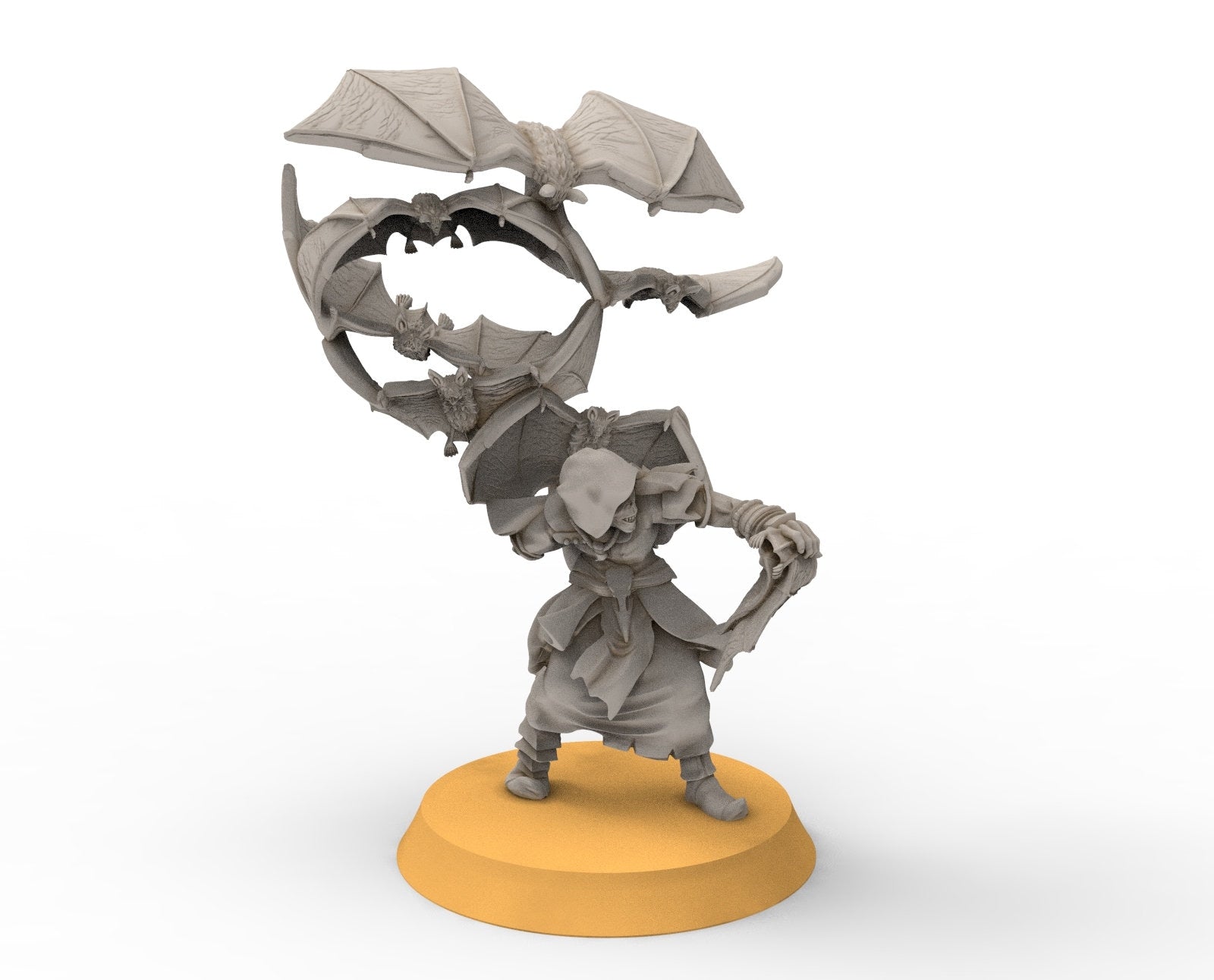 Goblin cave - Goblin Shaman, Dwarf mine, Middle rings miniatures pour wargame D&D, SDA...