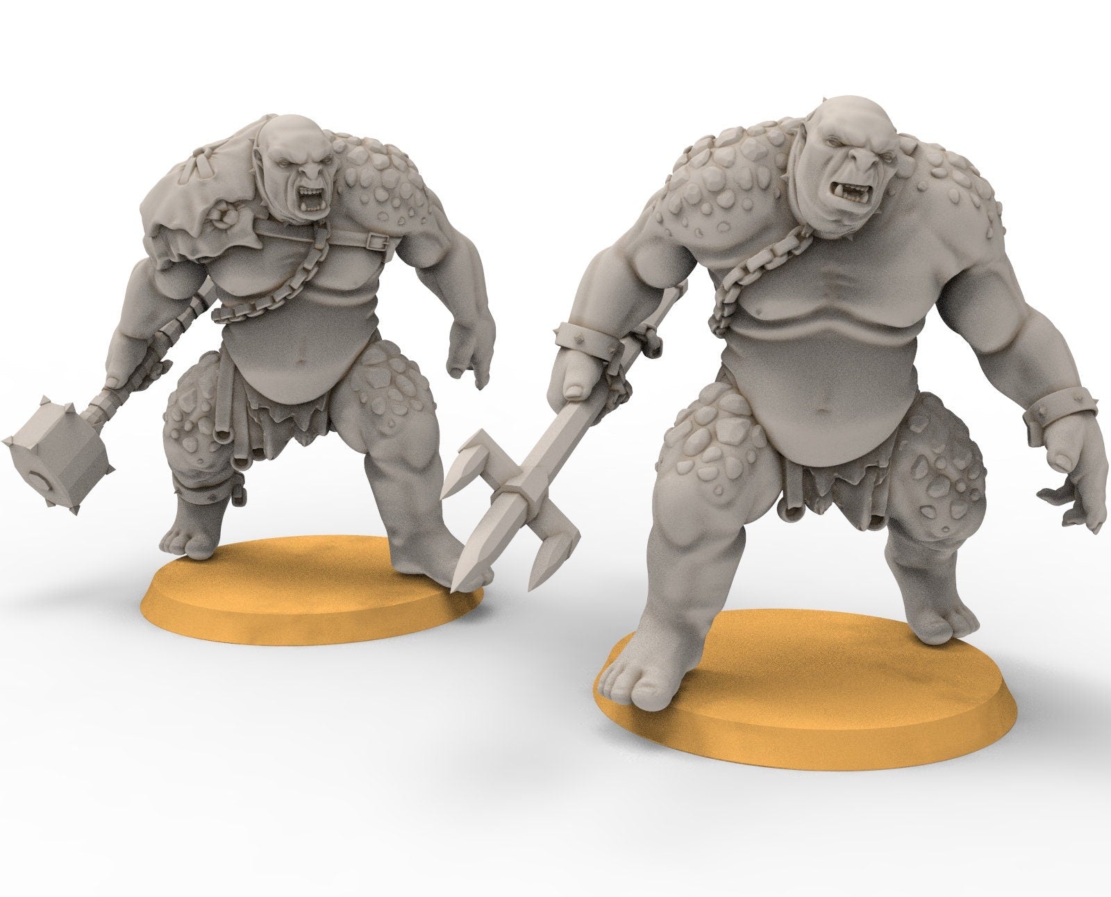 Goblin cave - Cave troll warriors, Dwarf mine, Middle rings miniatures pour wargame D&D, SDA...