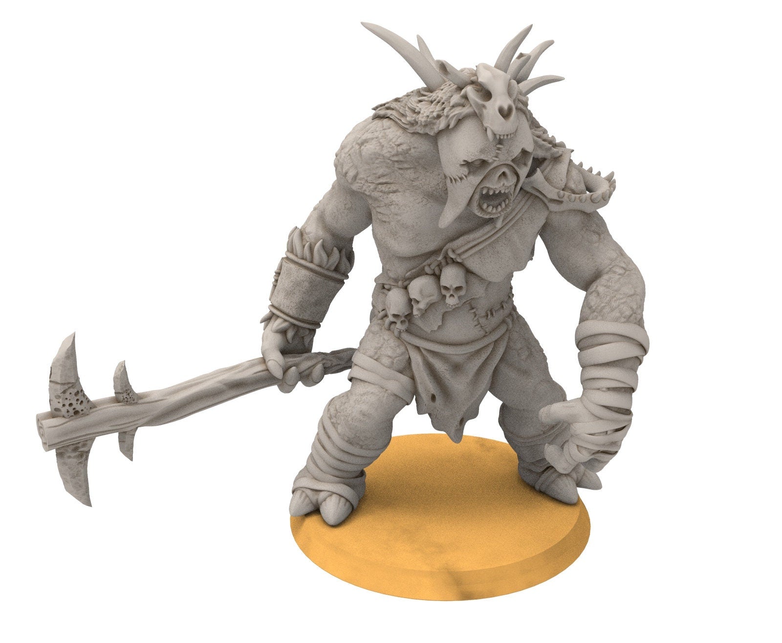 Goblin cave - Savage cave troll warriors, Dwarf mine, Middle rings miniatures pour wargame D&D, SDA...