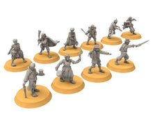 Load image into Gallery viewer, Halfmen - Gnome Halfling Army bundle, Middle rings miniatures for wargame D&amp;D, DnD, LOTR...
