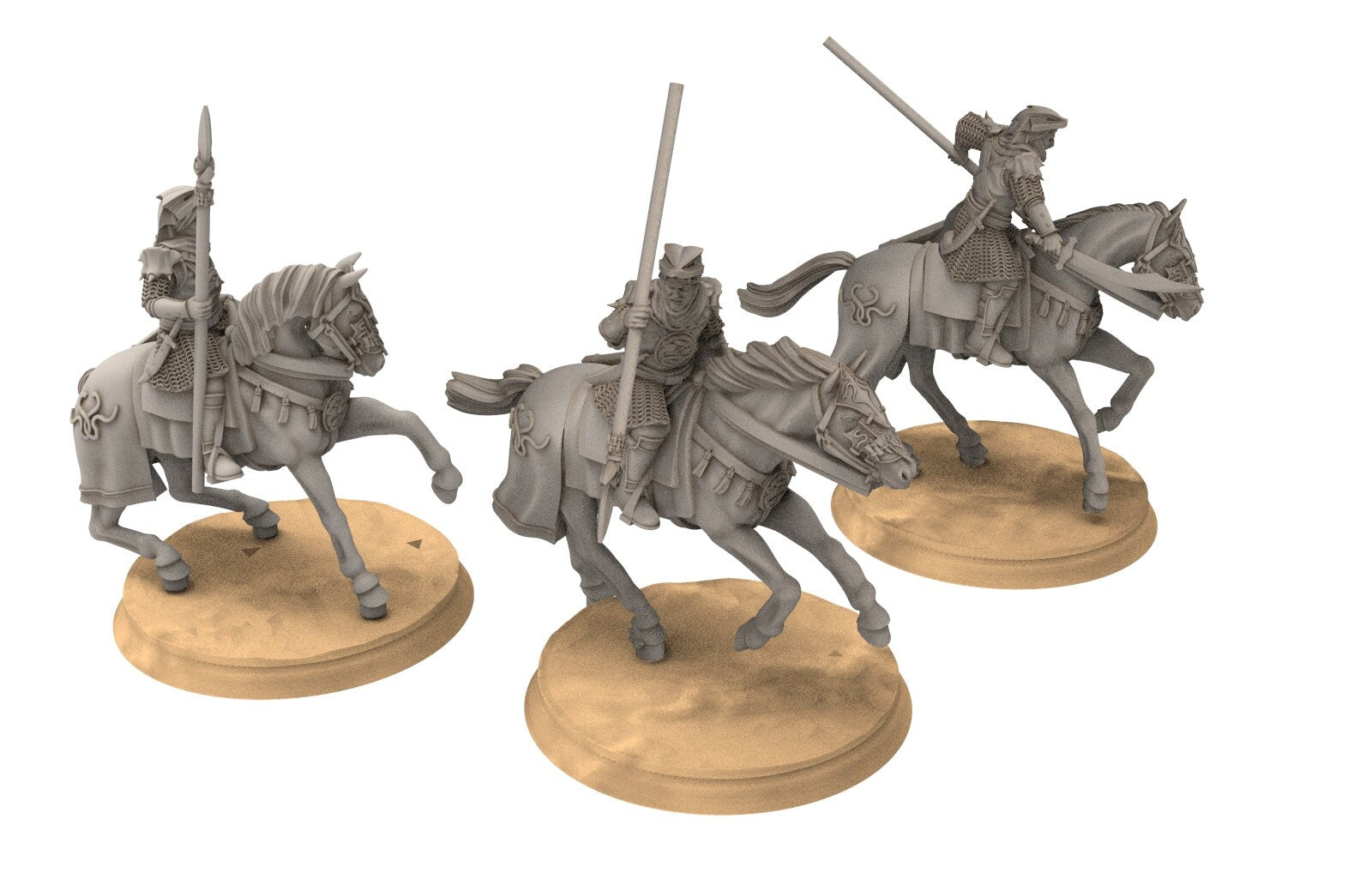 Harad - Army bundle of Desert Snake Warriors, Berber nomads, Harad Bedouin Arabs Sarazins miniatures for wargame D&D, Lotr...