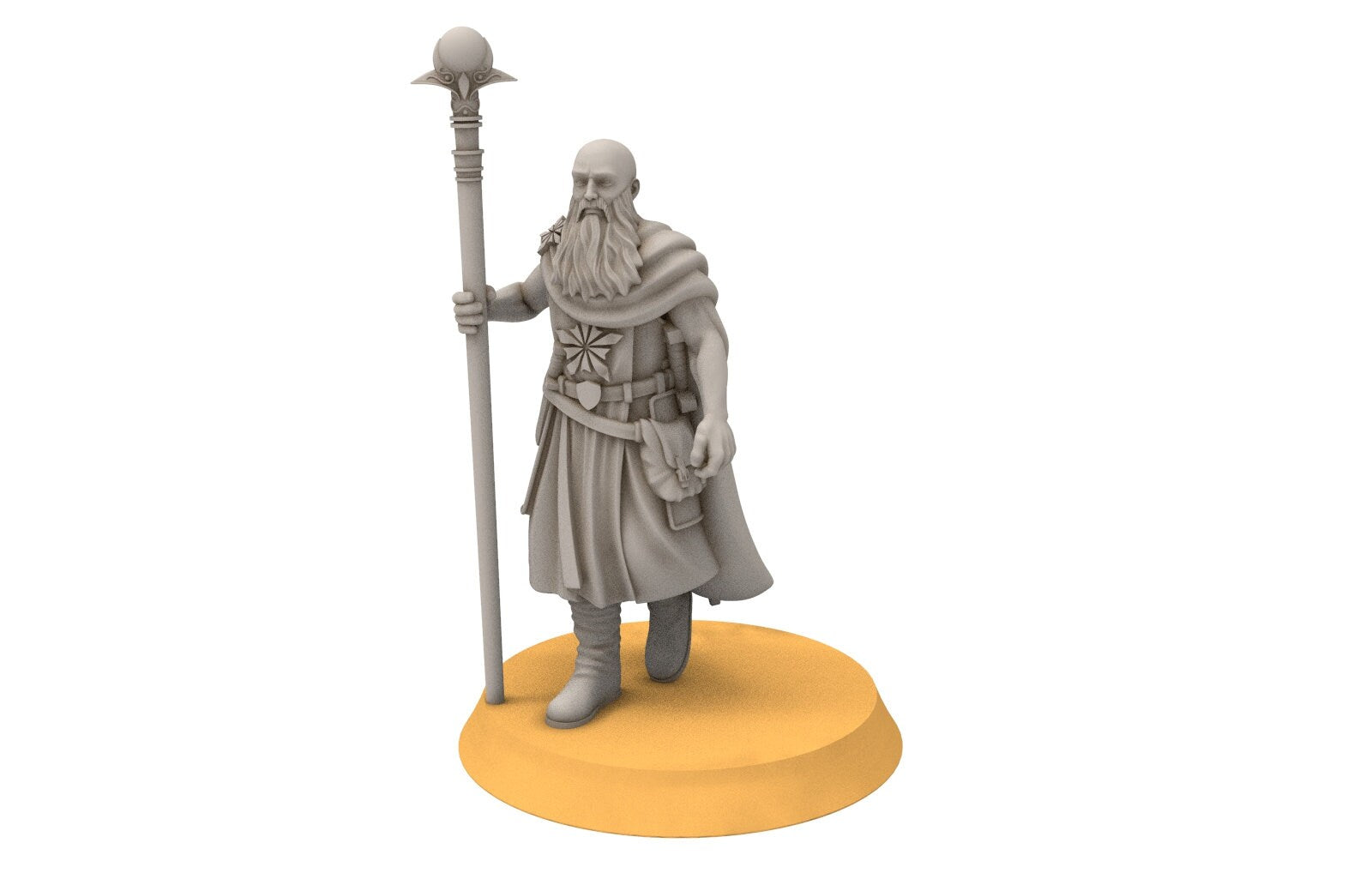 Ornor - King and Mage of the Lost Kingdom of the North, Dune Din, Misty Mountains, miniatures for wargame D&D, Lotr...