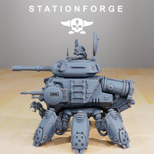 Charger l&#39;image dans la galerie, Scavenger Tank, mechanized infantry, post apocalyptic empire, Onager, usable for tabletop wargame.
