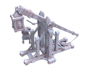 Arthurian Knights - Trebuchet usable for Oldhammer, king of wars, 9th age