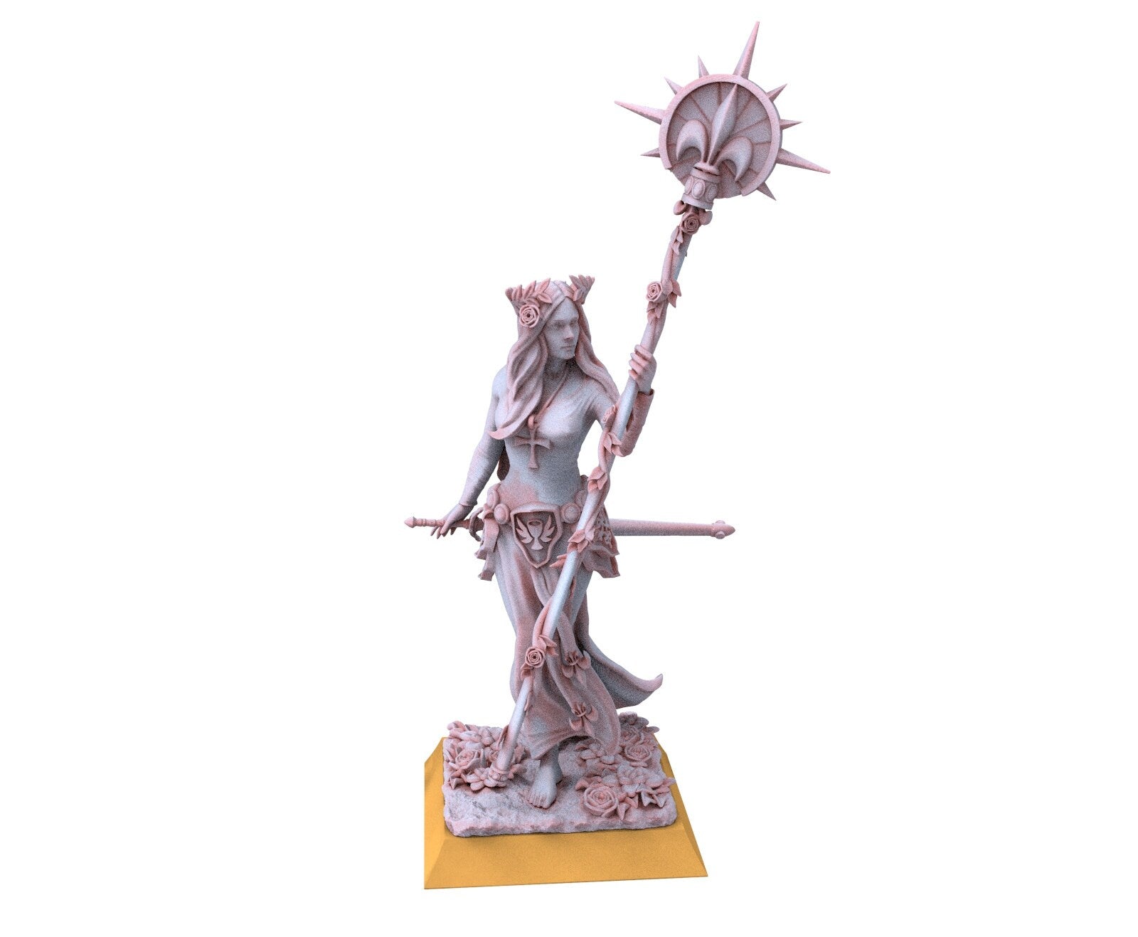 Arthurian Knights - Morgana damsel witch usable for Oldhammer, king of wars, 9th age