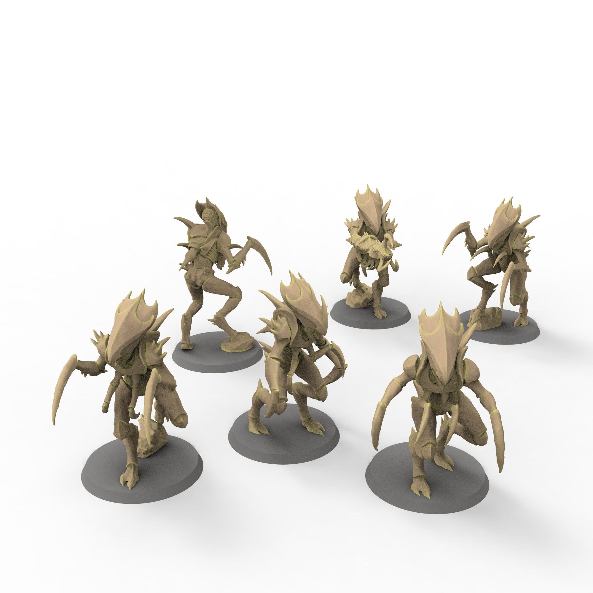 Fukai - The Devourers, Warrior Melee, Fantasy Cult Miniatures