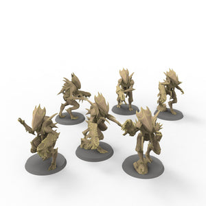 Fukai - The Devourers, Warrior Ranged, Fantasy Cult Miniatures