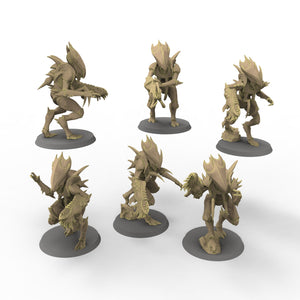 Fukai - The Devourers, Warrior Ranged, Fantasy Cult Miniatures