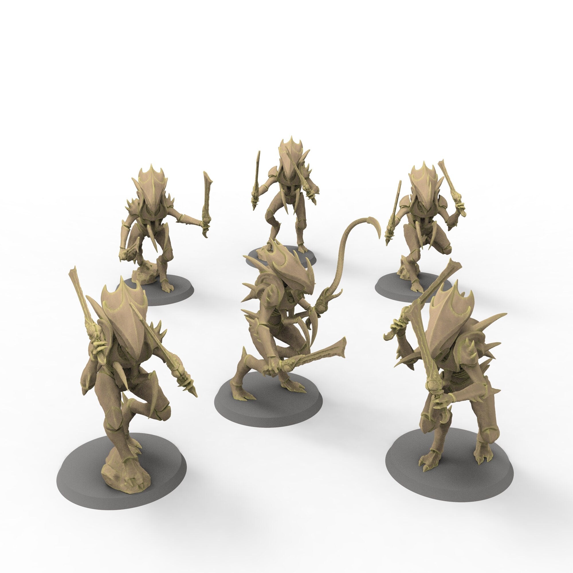 Fukai - The Devourers, Sword Warrior, Fantasy Cult Miniatures