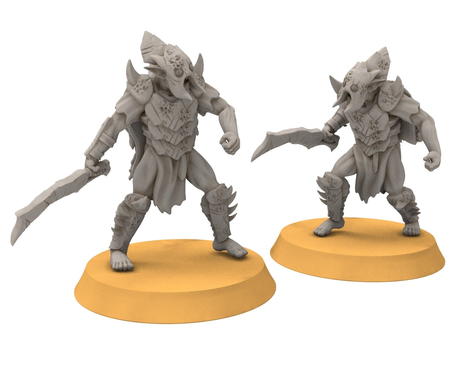 Goblin cave - Goblin elite warriors with black shields, Dwarf mine, Middle rings miniatures pour wargame D&D, SDA...