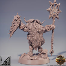 Charger l&#39;image dans la galerie, Beastmen - Gnieken the Skinner, The Rawmen of Haarkanjaka, daybreak miniatures
