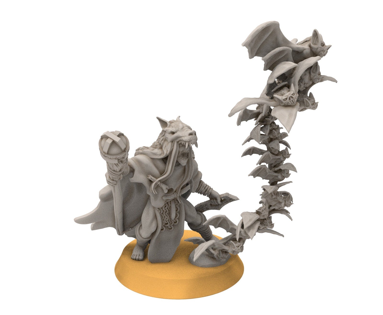 Goblin cave - Bat swarm, Dwarf mine, Middle rings miniatures pour wargame D&D, SDA...