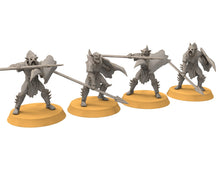 Charger l&#39;image dans la galerie, Goblin cave - Goblin warriors with spears, Dwarf mine, Middle rings miniatures pour wargame D&amp;D, SDA...
