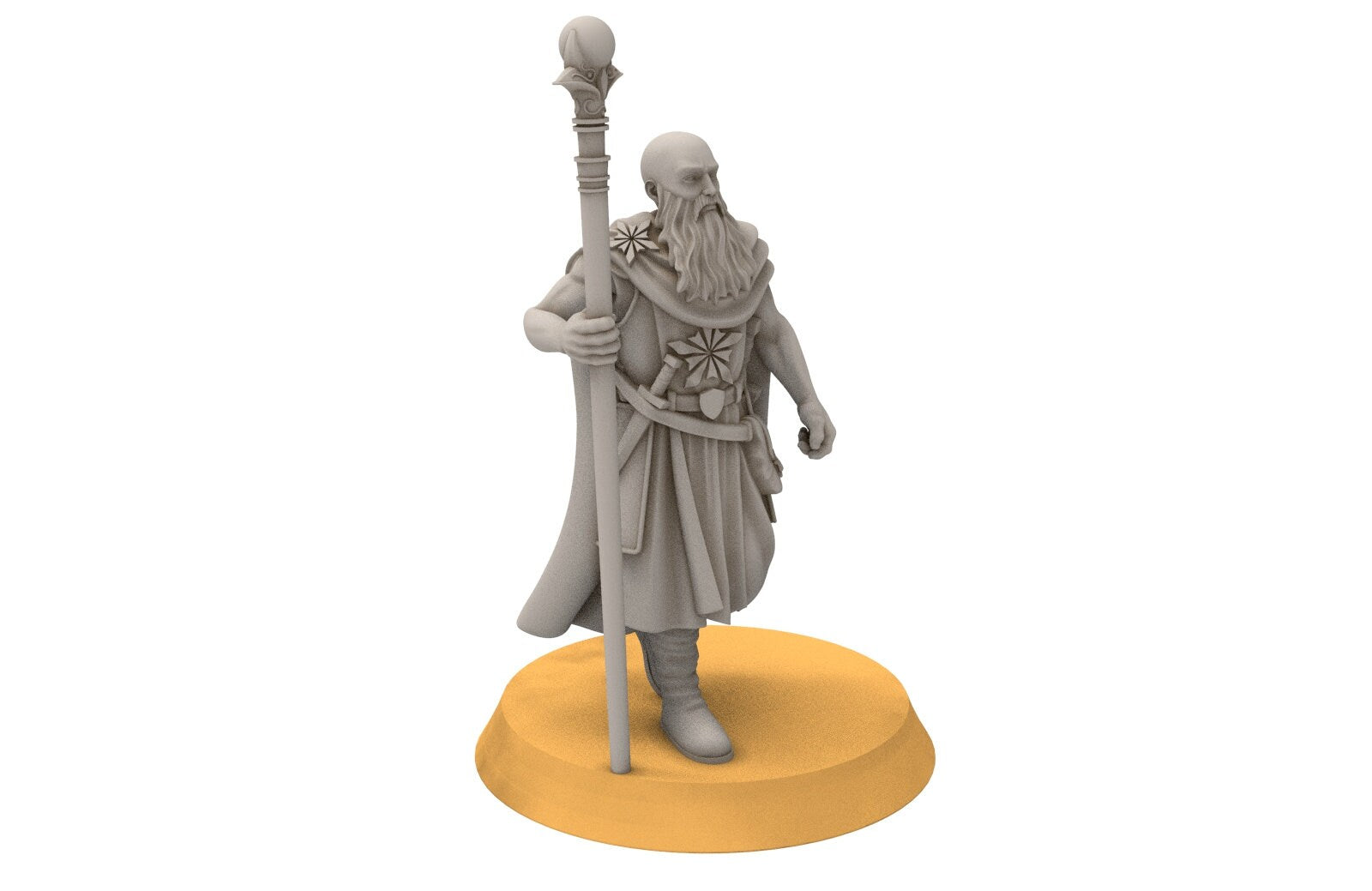 Ornor - King and Mage of the Lost Kingdom of the North, Dune Din, Misty Mountains, miniatures for wargame D&D, Lotr...