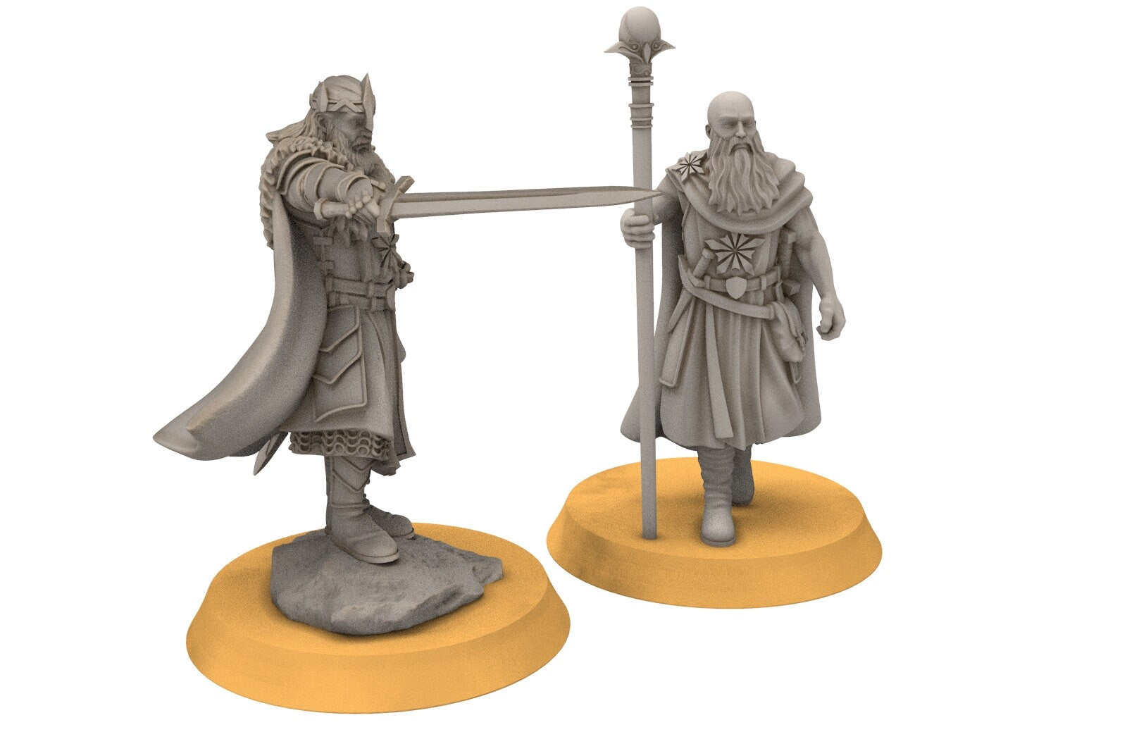 Ornor - Army bundle, Soldiers and Rangers of the lost kingdom of the north, Protectors of the shire, miniatures for wargame D&D, Lotr...