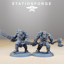 Charger l&#39;image dans la galerie, Green Skin - Orkaz Strappaz, post apocalyptic empire, usable for tabletop wargame.
